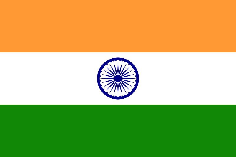 Unsere Partner, Indien, Mumbai, Flagge