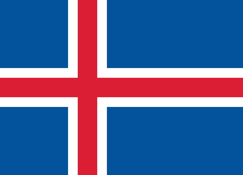Unsere Partner, Island, Reykjavik, Flagge