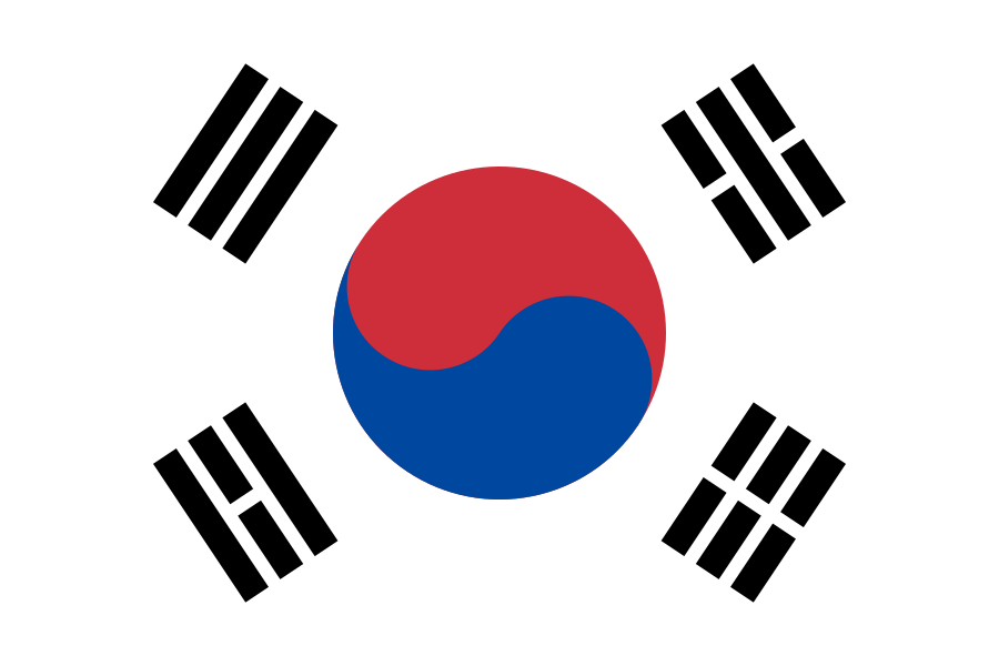 Unsere Partner, Südkorea, Seoul, Flagge