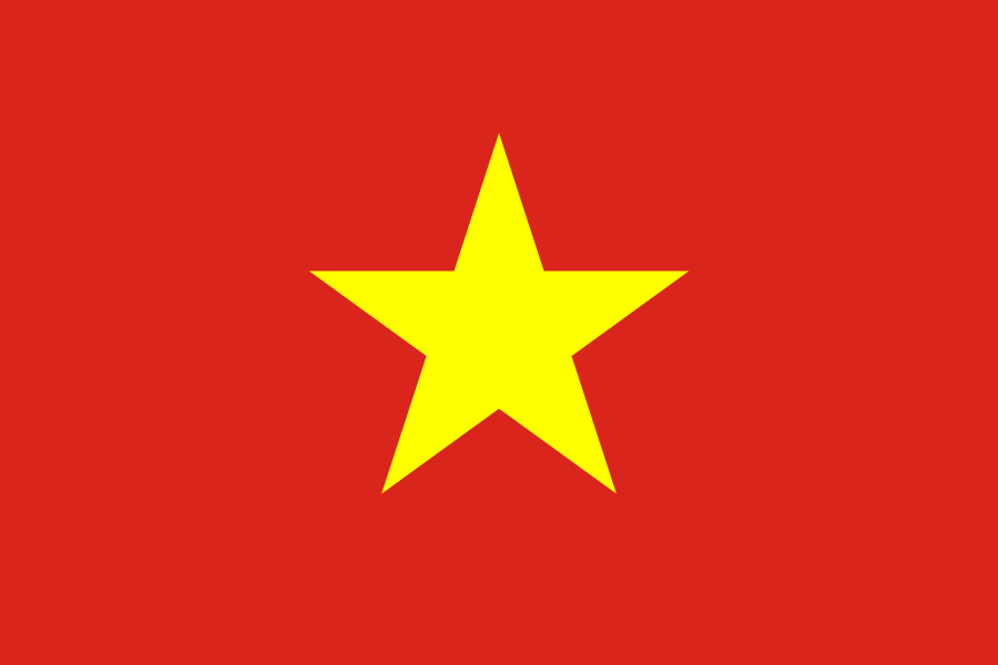 Unsere Partner, Vietnam, Ho Chi Minh, Flagge